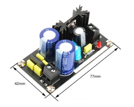 AC-DC Adjustable LM317 Voltage Regulator, Automatic Buck Boost Power Supply Module AC 5V-20V to DC 1.25V-30V